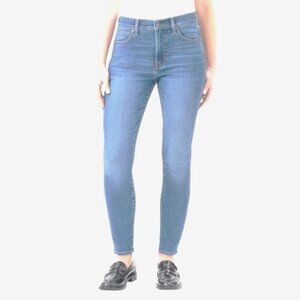 Kirkland Signature High Rise Soft Stretch Skinny Jeans Ladies 8 Light Blue GUC